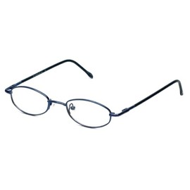 Calabria Flex Plus KIDS 96 Oval Reading Glasses +7.00 Blue Girls