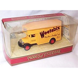 Matchbox models of yesteryear 1931 Morris Courier Weetabix vehicle 1:43ish scale diecast model