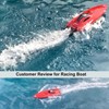 Cheerwing UDI 2.4Ghz RC Racing Boat for Adults 30KM/H High