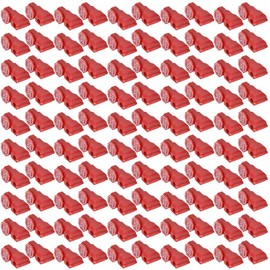 Supermarket Hook Lock Display Hook Safety Lock Hook for Supermarkets, Shopping Malls 100 Pieces (4 mm)