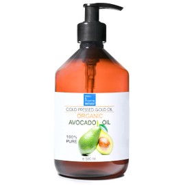 Bio Oil Pure Avocado Oil - 100% Ecological, Vegetable Natural Oil - Cold-Pressed Oil for Hair, Skin, Face, Massage - Organic & Ecological Avocado Oil - Avocado Oil - 500 ml