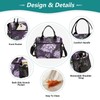 Fitrendlovey Insulated Lunch Bag for Women with Detachable Shoulder Strap