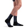 Icebreaker Men's Merino Blend Run+ Ultralight Crew - Black/Graphite -