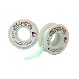 Fluoramics' LOX-8 Full Density Thread Seal Tape 1/2" Wide x 260" Length…