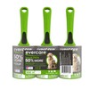 Evercare All Purpose Pet Hair Lint Rollers, 3 Pack, 100