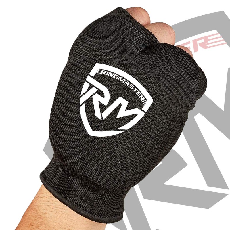 RingMaster Sports Kids Elastic Hand Pads Slip on Mitts Martial
