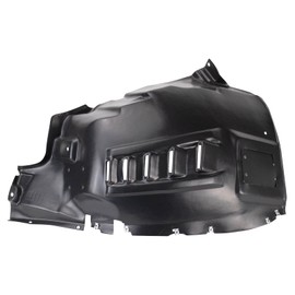 TRQ Front Right Inner Fender Liner Black Passenger Side Compatible with 2014-2021 Ram ProMaster 1500 ProMaster 2500 ProMaster 3500 CH1249197