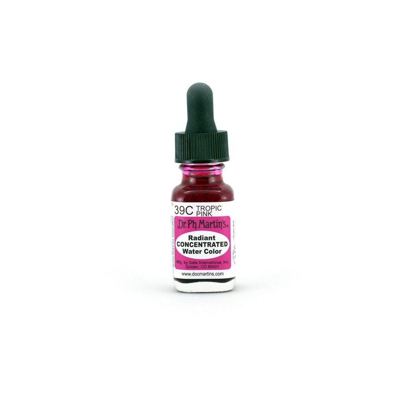 Dr. Ph. Martin's Radiant Concentrated Water Color (39C) Watercolor Bottle,