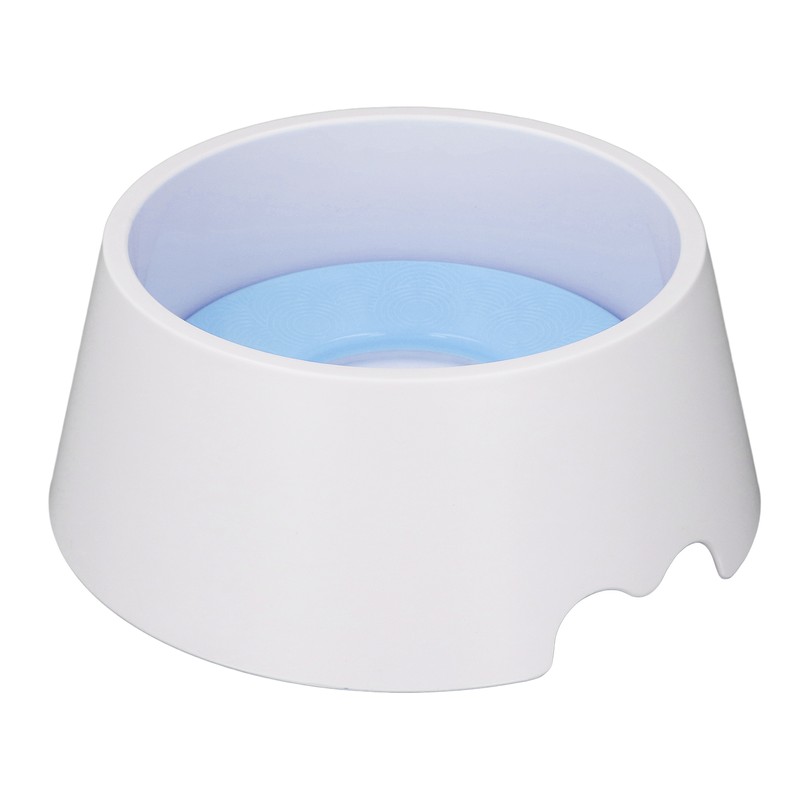 Pet Slow Water Feeder Splash Proof Prevent Slip Raised Water