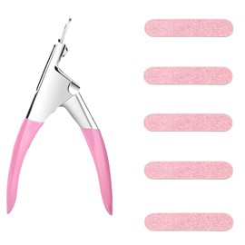 Stainless Steel Nail Clippers Tip Cutters Nail Tip Cutter Precise & Durable Nail Art Manicure Tool for False Nails Acrylic Tips and Gel Nails