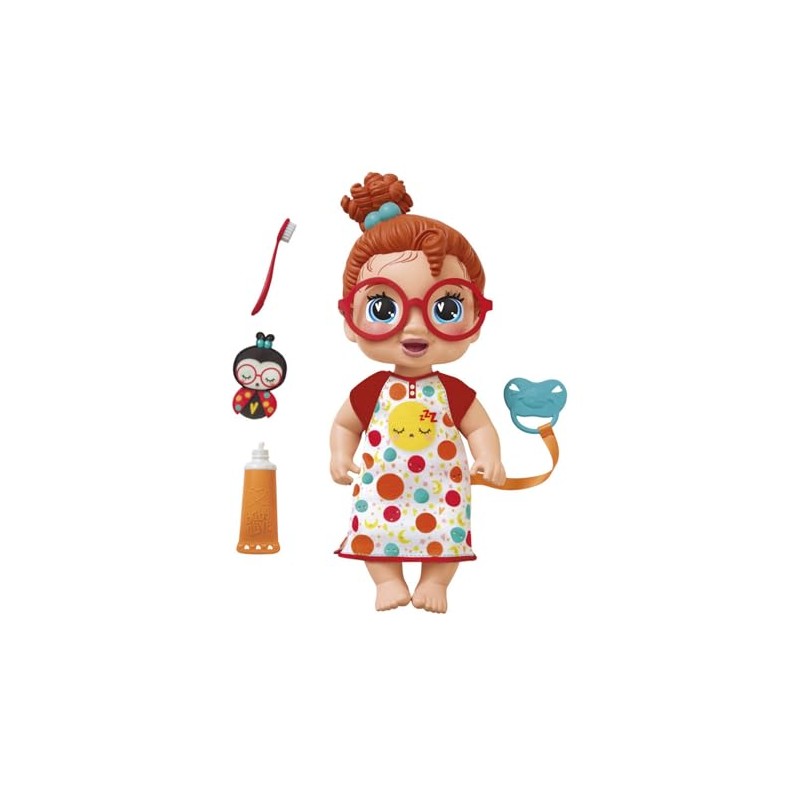 Baby Alive - Dottie Doodle Felices Sueños - Pelo Rojo