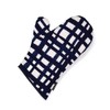 Mittens W3302500 Indigo Checker, Gingham Check, Scandinavian Modern, Stylish, Gloves,
