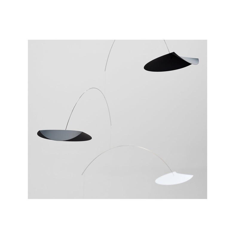 FLENSTED MOBILES/フレンステッドモビール TURNING LEAVES black/white
