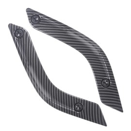 Phamyor - Insertos de mango de puerta interior para Jeep Wrangler JK JKU Sports Sahara Rubicon y accesorios interiores ilimitados reemplaza 1RC72JAHAD 1RC72JAHAE, izquierda y derecha, fibra de carbono