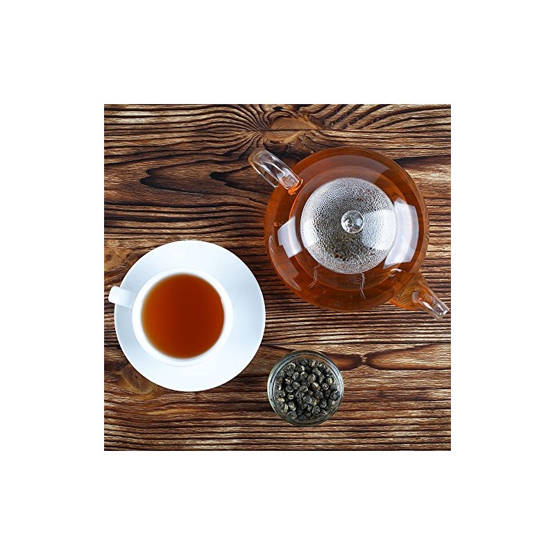 Tealyra - Imperial Jasmine Dragon Pearls - Loose Leaf Green