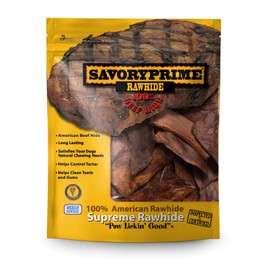 Savory Prime 1-Pound Rawhide Chips Beef