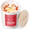 AOOVOO Cinnamon Scented Candles for Women - Aromatherapy Candle with