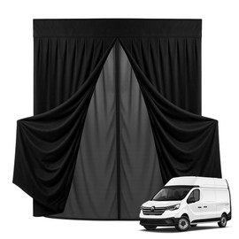 RASHION Moskitonetz Kompatibel mit Renault Trafic 14-25 Opel Vivaro B 14-19 FIAT Talento 16-21 Hochdach (H2) fr Hintertr, Insektennetz Magnetisch Fliegengitter, Schattennetz fr Camping