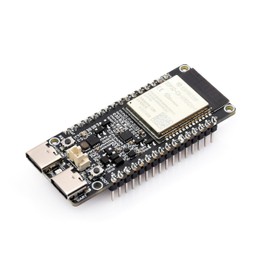ESP32-C5 5GHz/2.4GHz Dual-Band Wi-Fi 6 with Pre-Soldered Header, 240MHz RISC-V Processor, ESP32-C5-WROOM-1 Module,Support BLE 5 / Thread/Zigbee Wireless Communications,16 MB Flash and 8 MB PS-RAM