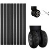 ARVORUM Luggage Wheel Covers (8 Pcs) - Wheel Protective Covers