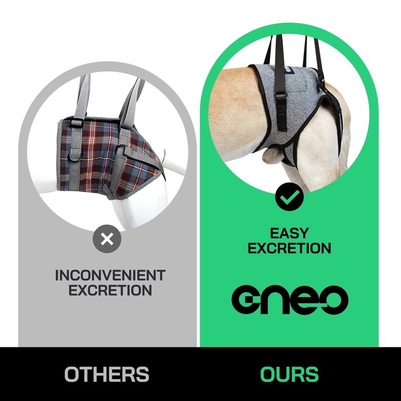 CNEO Dog Lift Harness, Dog Sling for Medium Large Dogs,