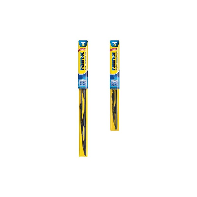 Rain-X 820147 WeatherBeater, 26" and 16" Windshield Wiper Blades -