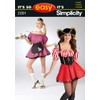 Simplicity 2091 Misses' Pirate & Rollar Girl Costume Sewing Pattern
