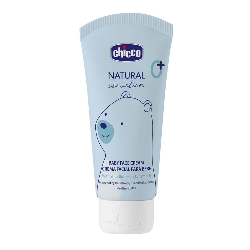 Chicco Crema para cara de bebé 50 ml Natural Sensation