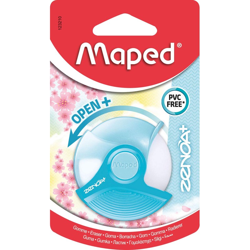 Maped Zenoa Plus Eraser (Assorted Colours)