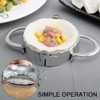 Dumpling Maker 3.7 Inch Stainless Steel Dumpling Machine Pastry Press
