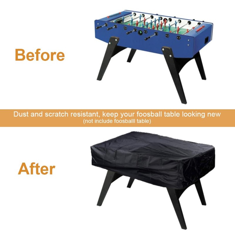 LODMOD Foosball Table Cover Waterproof Billiard Soccer Protector Game Accessories,