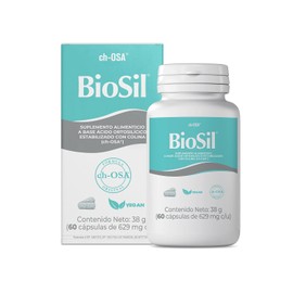 BioSil Suplemento Alimenticio ch-OSA® (60 cápsulas) - Ciclo de Un mes