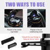 Ziciner Car Ashtray with Lid, Detachable Auto Ashtray with Led