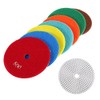 FTVOGUE 5'' inch 125mm Grinding Discs Wet Diamond Polishing Pads