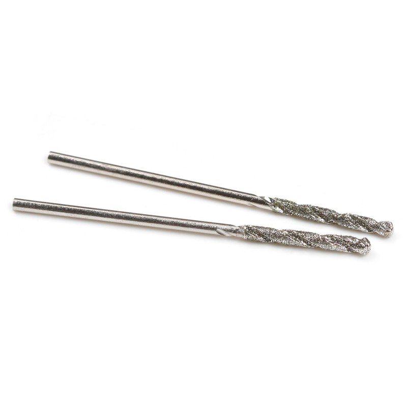 Utoolmart 1.5mm Diamond Twist Drill Bits High Speed Steel HSS
