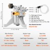 Replacement 7/8\" Shaft Vertical Pressure Washer Pump 3400 PSI 2.5