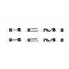 Reflective Concepts HEMI Fender Emblem Overlay Decal Stickers for 2020-2024