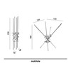 Saslaw Makitate (Medium) Bonfire Goods Compact Firewood Stand for Bonfire