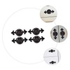 TEHAUX 4Pcs Durable Zinc Alloy Cabinet Door Pull Handles with