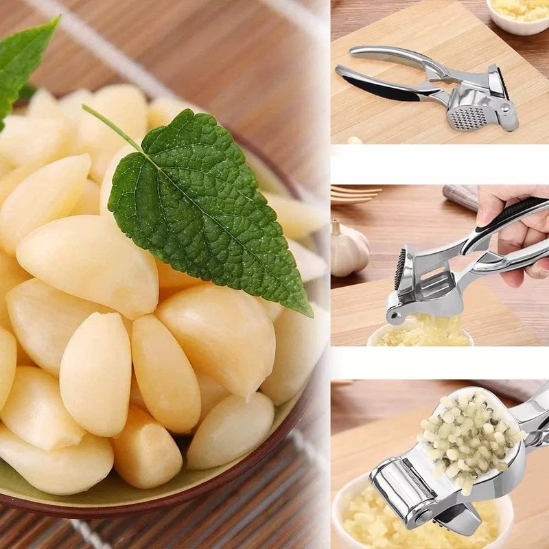 Royal Cuisine Stainless Steel Garlic Press Professional Kitchen Heavy Duty