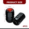 Opuweiy Skull Car Wheel Tire Valve Stem Cap, Universal Wheels