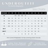 Underoutfit - Sujetadores inalámbricos de compresión para uso diario para