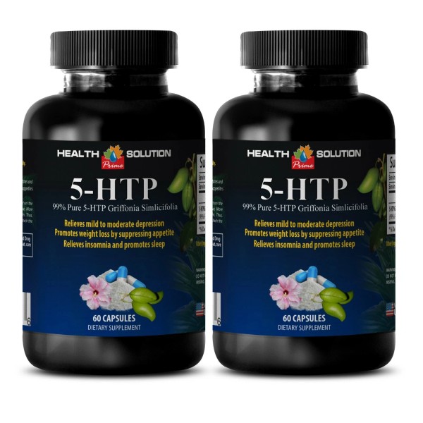 Health Solution Prime USA Stress-Free Boost - 99% Pure 5-HTP