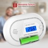 Runidur Carbon Monoxide Detector Portable 10 Year Service Life, Co