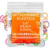 Neon Latex 100 counts Intraoral Elastic Bands Orthodontic Elastics Dental