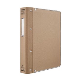 Kokuyo File Binder Cloth Cover B5 Vertical Gold Edge 26 Holes 200 Sheet Capacity HA-120Z