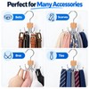 360° Rotating Belt Hanger for Closet Storage – Multi-Use Organizer
