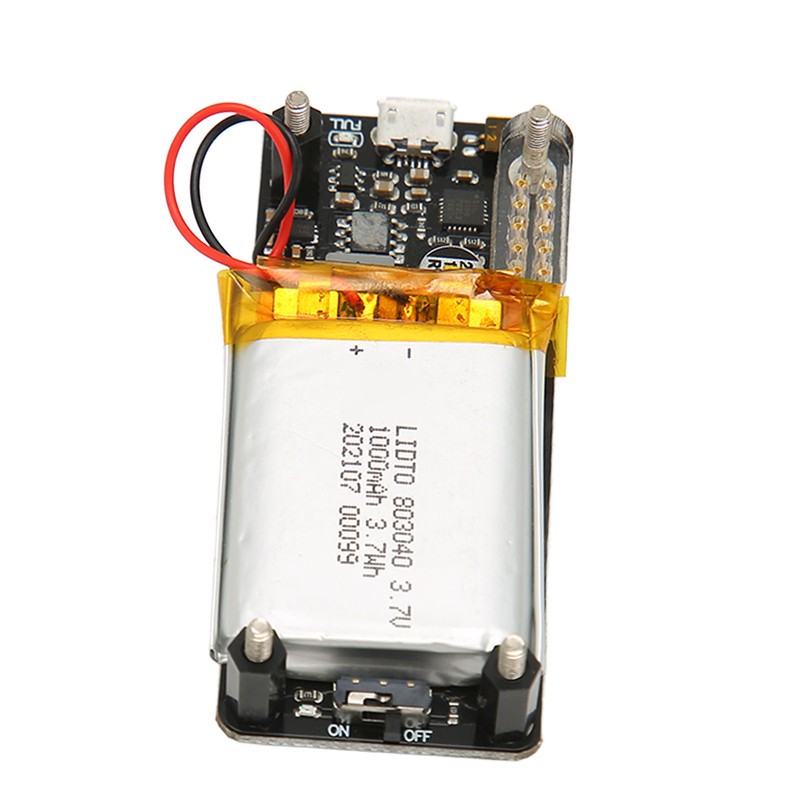 V1.2 UPS Power HAT Board 1000mAh Battery 400mA Charging Current