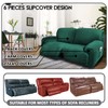 ULTICOR Extra Wide 75" - 100", Reclining 2 Seater Sofa