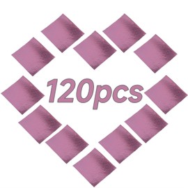 Gold Leaf Sheets 120 Sheets for DIY Art Decoration, Nails, Handicrafts, Bronzing, Furniture, Painting, Resin